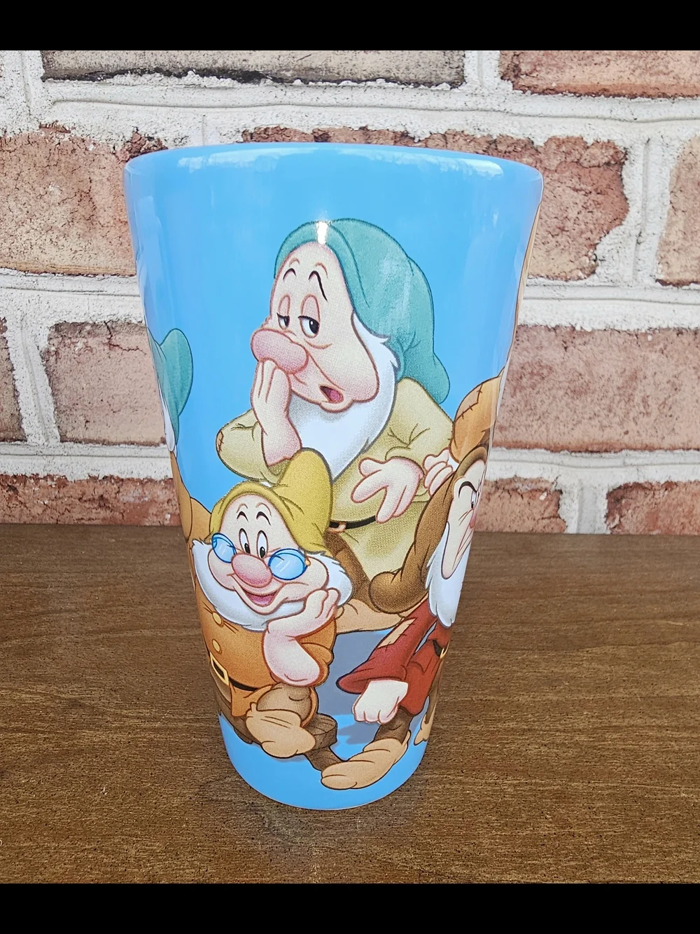 Disney Blue Snow White & Dopey Ceramic Drinkware Mug